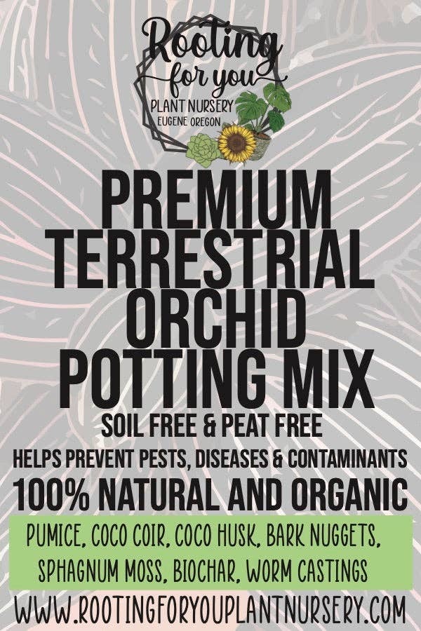 sælger raid sætte ild Terrestrial Orchids Premium Potting Mix | 2 Girls One Plant